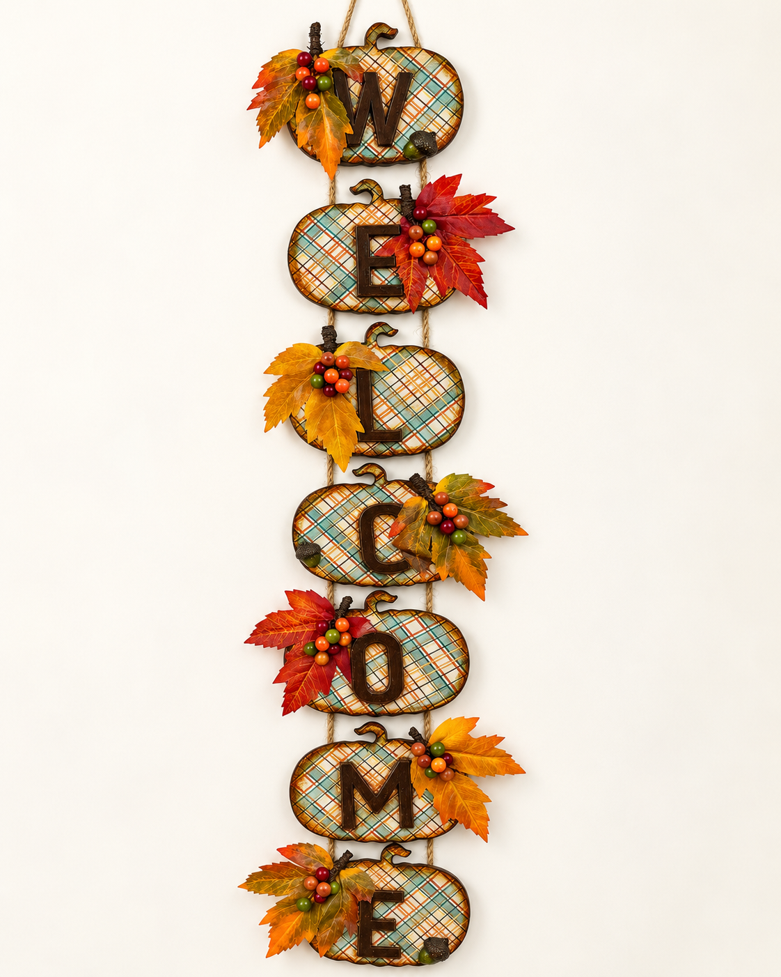 A Plaid Autumn Welcome - One of a Kind