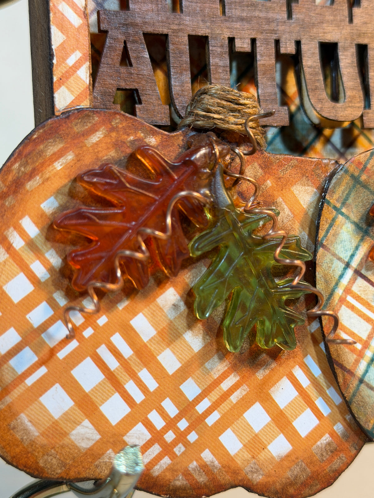 Autumn in Plaid - One of a Kind