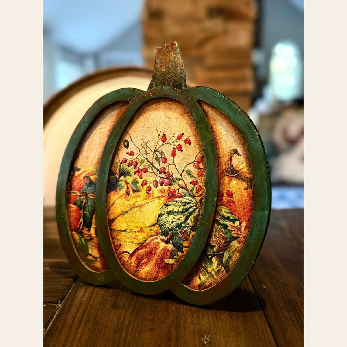 Autumn in the Garden - One of a Kind