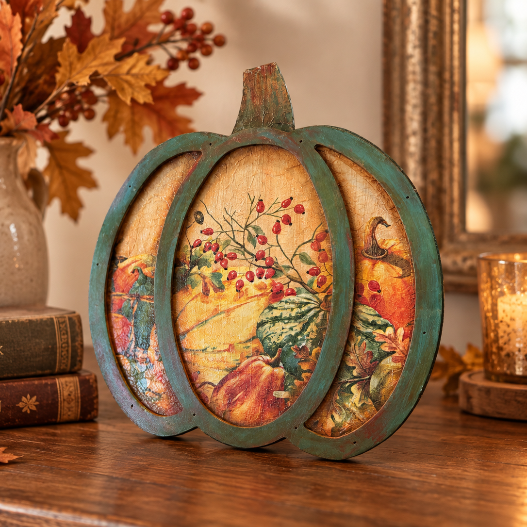 Autumn in the Garden - One of a Kind